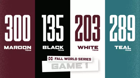 Fall World Series Game 1 Scores