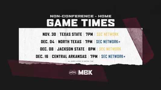 MBK - Home 2020-21 Non-Conference Games