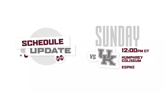 Kentucky Schedule Update