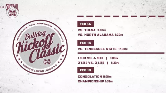 Bulldog Kickoff Classic Schedule