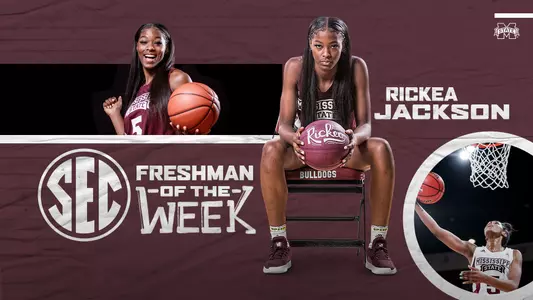 Rickea Jackson Freshman of the Week Graphic