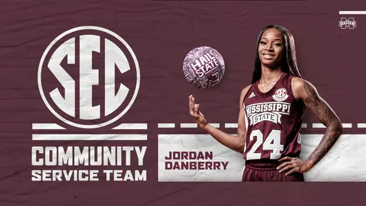 Jordan Danberry SEC Community Service Team Graphic