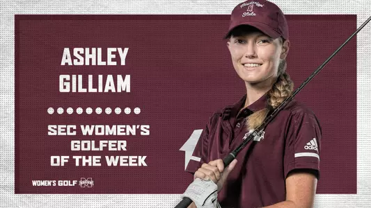 Ashley Gilliam SEC Golfer of the Week