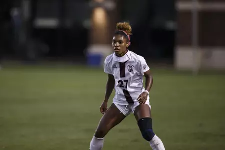 Hailey Farrington-Bentil against Alabama in Starkville, 9/25/2020