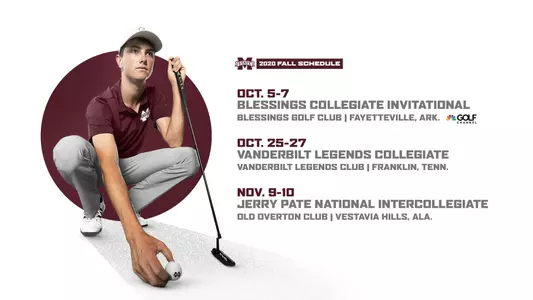 2020 Fall Men's Golf Schedule
