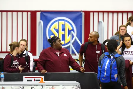 Carjay Lyles, April Thomas - SEC Indoor Championships 2020