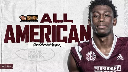 Emmanuel Forbes FWAA Freshman All-American