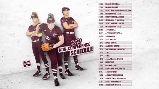 2021 Softball Non-Conference Schedule