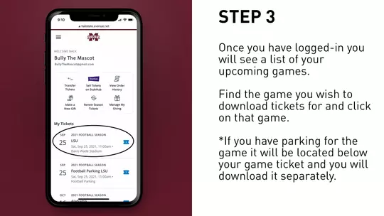 Step 3 Login to Account