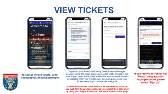 Liberty Bowl Ticket Guide Instructions 1
