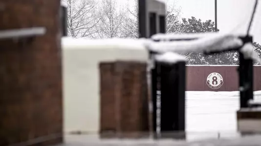 Alex Wilcox Memorial in Snow