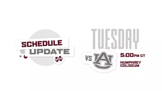 Auburn Schedule Update Graphic