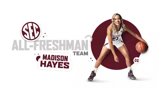 Madison Hayes - SEC All-Freshman Team Graphic