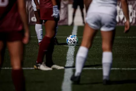 STARKVILLE, MS - March 20, 2021 - The Mississippi State Bulldogs take on Troy at the MSU Soccer Field in Starkville, MS. Photo By Chamberlain Smith