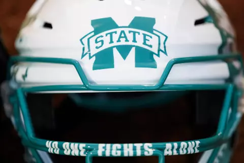 STARKVILLE, MS - March 10, 2021 - The Mississippi State Bulldogs take on Memphis at Nusz Park in Starkville, MS. Photo By Chamberlain Smith