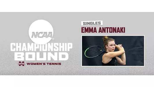 Emma Antonaki NCAA Singles Selection Graphic