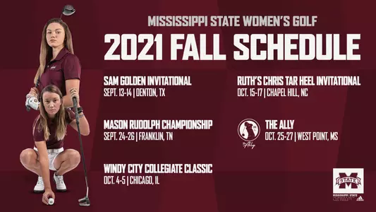 Women's Golf 2021 Fall Schedule