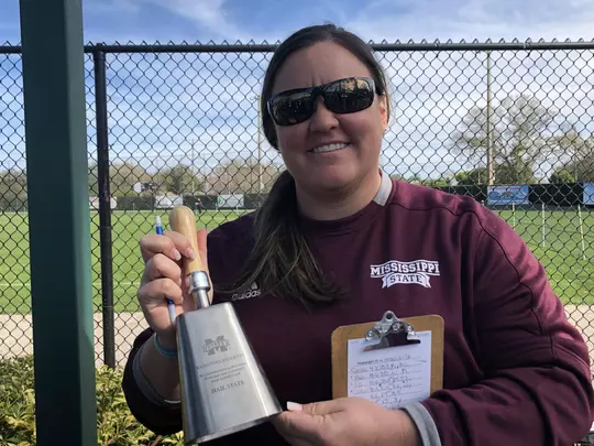 Samantha Ricketts First Win Cowbell