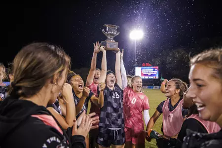OXFORD, MS - October 13, 2022 - \soc during the Magnolia Cup Game between the Mississippi State Bulldogs and the Ole Miss Rebels at Ole Miss Soccer Stadium in Oxford, MS. Photo By Kevin Snyder