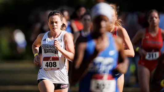 TUSCALOOSA, AL - October 14, 2022 - Mississippi Stateâ??s Madison Jones during the Crimson Classic  in Tuscaloosa, AL. Photo By Mike Mattina