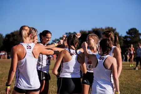 TUSCALOOSA, AL - October 14, 2022 - The Mississippi State Bulldogs Cross Country Team during the Crimson Classic in Tuscaloosa, AL. Photo By Mike Mattina