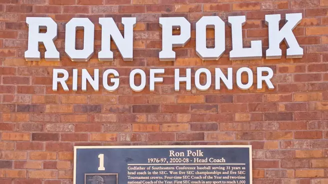 Ron Polk Ring of Honor