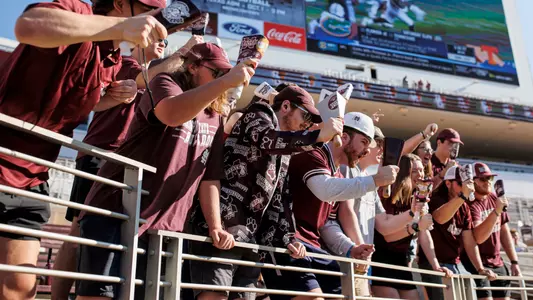 STARKVILLE, MS - September 24, 2022 - Fans before the game between the Bowling Green Falcons and the Mississippi State Bulldogs at Davis Wade Stadium at Scott Field in Starkville, MS. Photo By Mississippi State Athletics