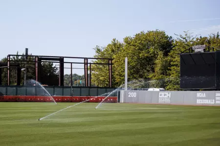 STARKVILLE, MS - October 11th, 2022 - Exterior construction updates at Nusz Park in Starkville, MS. Photo By Mike Mattina