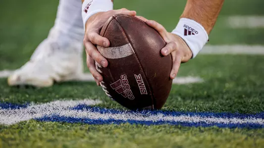 LEXINGTON, KY - October 15, 2022 - Football before the game between the Mississippi State Bulldogs and the Kentucky Wildcats at Kroger Field in Lexington, KY. Photo By Kevin Snyder