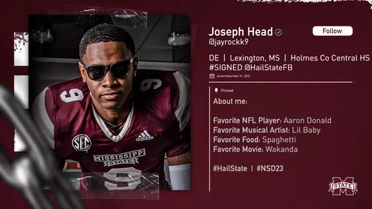Joseph Head Jr. Get To Know