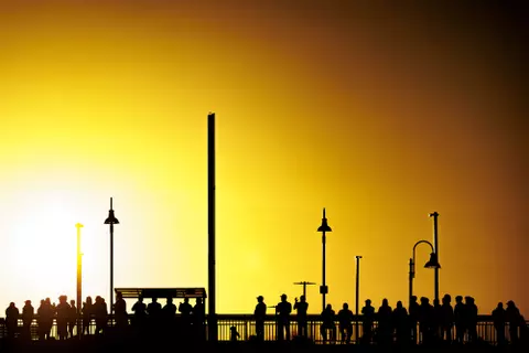 STARKVILLE, MS - March 25, 2022 - Fans in the outfield during the game between the Alabama Crimson Tide and the Mississippi State Bulldogs at Dudy Noble Field at Polk-Dement Stadium in Starkville, MS. Photo By Austin Perryman