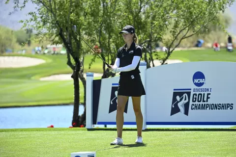 SCOTTSDALE, AZ - May 20, 2022 - Mississippi State's Blair Stockett during the first round of the 2022 NCAA WomenÕs Golf Championships at the Grayhawk Golf Club in Scottsdale, AZ.
Photo By Tim Cowie/Todd Drexler Photos