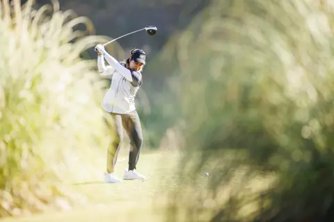 WEST POINT, MS - October 17, 2022 - Mississippi State's Surapa Janthamunee during the Ally at Old Waverly Golf Club in West Point, MS. Photo By Kevin Snyder