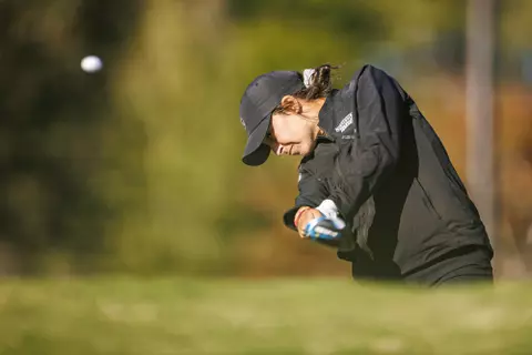 WEST POINT, MS - October 17, 2022 - Mississippi State's Ana Pina Ortega during the Ally at Old Waverly Golf Club in West Point, MS. Photo By Kevin Snyder