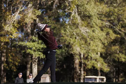 STARKVILLE, MS - October 18, 2022 - Mississippi State's Hannah Levi during The Alley at Old Waverley Golf Club in West Point, MS. Photo By Mike Mattina
