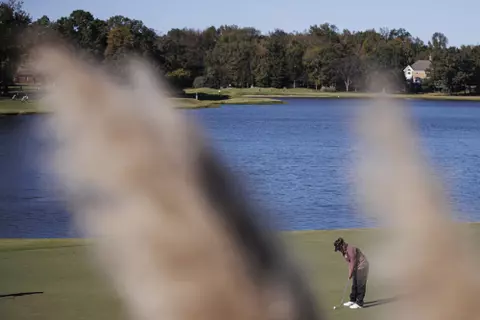 STARKVILLE, MS - October 18, 2022 - Mississippi State's Surapa Janthamunee during The Alley at Old Waverley Golf Club in West Point, MS. Photo By Mike Mattina