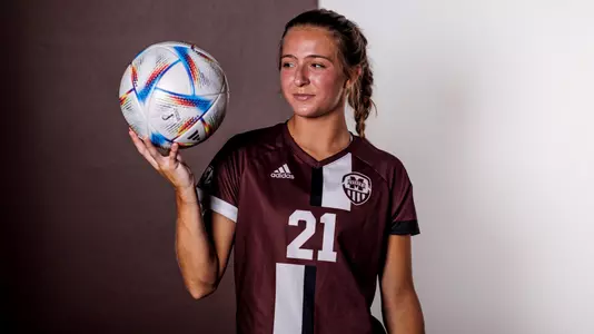 STARKVILLE, MS - July 20, 2022 - Mississippi State Forward Maggie Wadsworth (#21) during 2022 Production Day in Shira Complex at Mississippi State University in Starkville, MS. Photo By Kevin Snyder