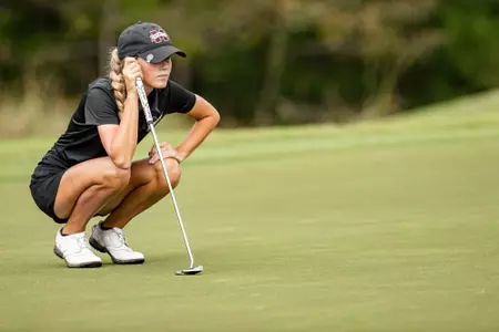 WEST POINT, MS - October 25, 2021 - Mississippi State's Ashley Gilliam during Round 1 of The Ally at Old Waverly Golf Club in West Point, MS. Photo By Austin Perryman