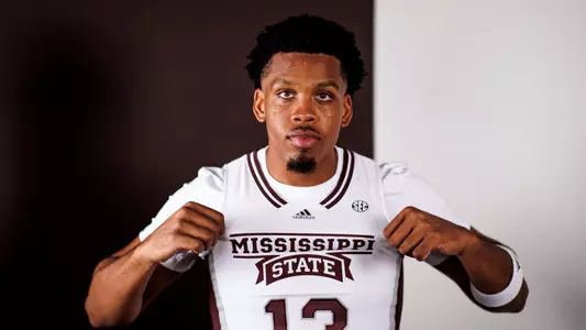 STARKVILLE, MS - September 22, 2022 - Mississippi State Forward Will McNair Jr (#13) during 2022-2023 Men’s Basketball production day and the Humphrey Coliseum in Starkville, MS. Photo By Mike Mattina