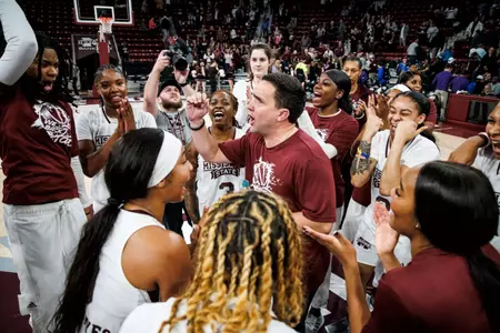 Women's Basketball Celebration vs Kentucky