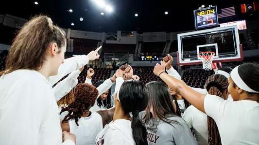 STARKVILLE, MS - January 08, 2023 - The Mississippi State Bulldogs during the game between the South Carolina Gamecocks and the Mississippi State Bulldogs at Humphrey Coliseum in Starkville, MS. Photo By Mike Mattina