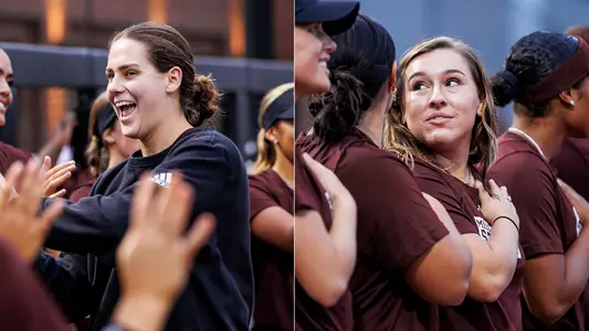 Paige Cook and Madisyn Kennedy