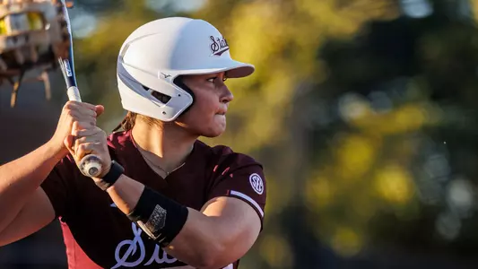 STARKVILLE, MS - October 20, 2023 - Mississippi State Pitcher/Infielder Lexi Sosa (#7) during the Fall World Series at Nusz Park in Starkville, MS. Photo by Ivy Rose Ball