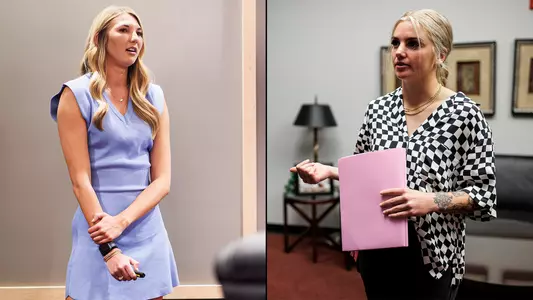 Macey Hodge and Rebecca Walk