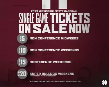 2023 GA Baseball Tickets