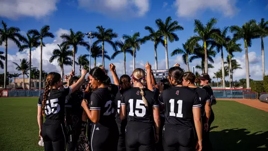 Softball Team at Boca Raton, Florida