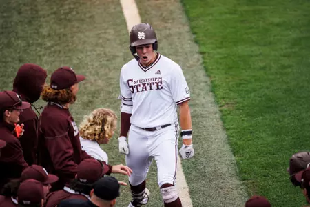 STARKVILLE, MS - March 11, 2023 - \bb during the game between the Lipscomb Bison and the Mississippi State Bulldogs at Dudy Noble Field at Polk-Dement Stadium in Starkville, MS. Photo By Kevin Snyder