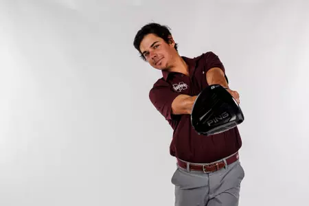 Ruan Pretorius at Men's Golf Production Day