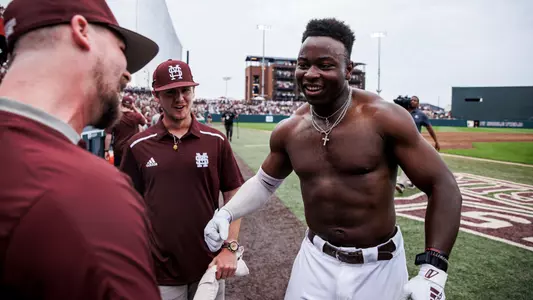 STARKVILLE, MS - April 15, 2023 - \fb during the 2023 Spring Game at Davis Wade Stadium at Scott Field in Starkville, MS. Photo By Kevin Snyder