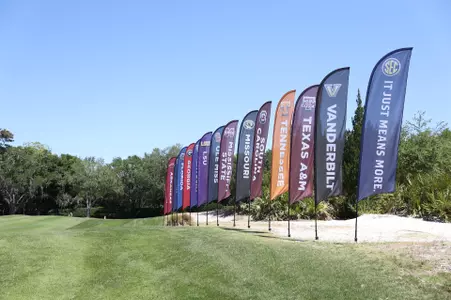 Flags at Men's Golf SEC Championship
